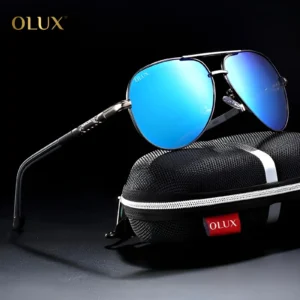 Lunette de Protection solaire Polarisée Bleu Mirroir