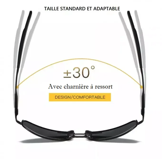 Lunette de Protection 100% Polarisée Anti-UV400 – Image 3